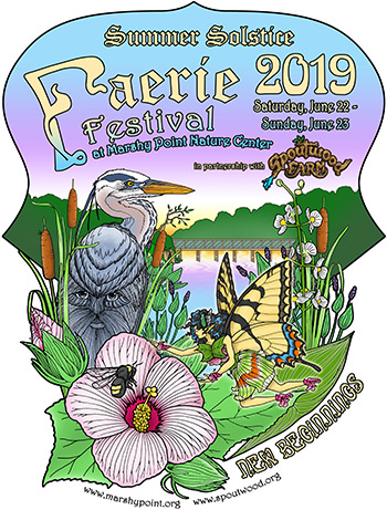 Summer Solstice Faerie Festival 2019 logo